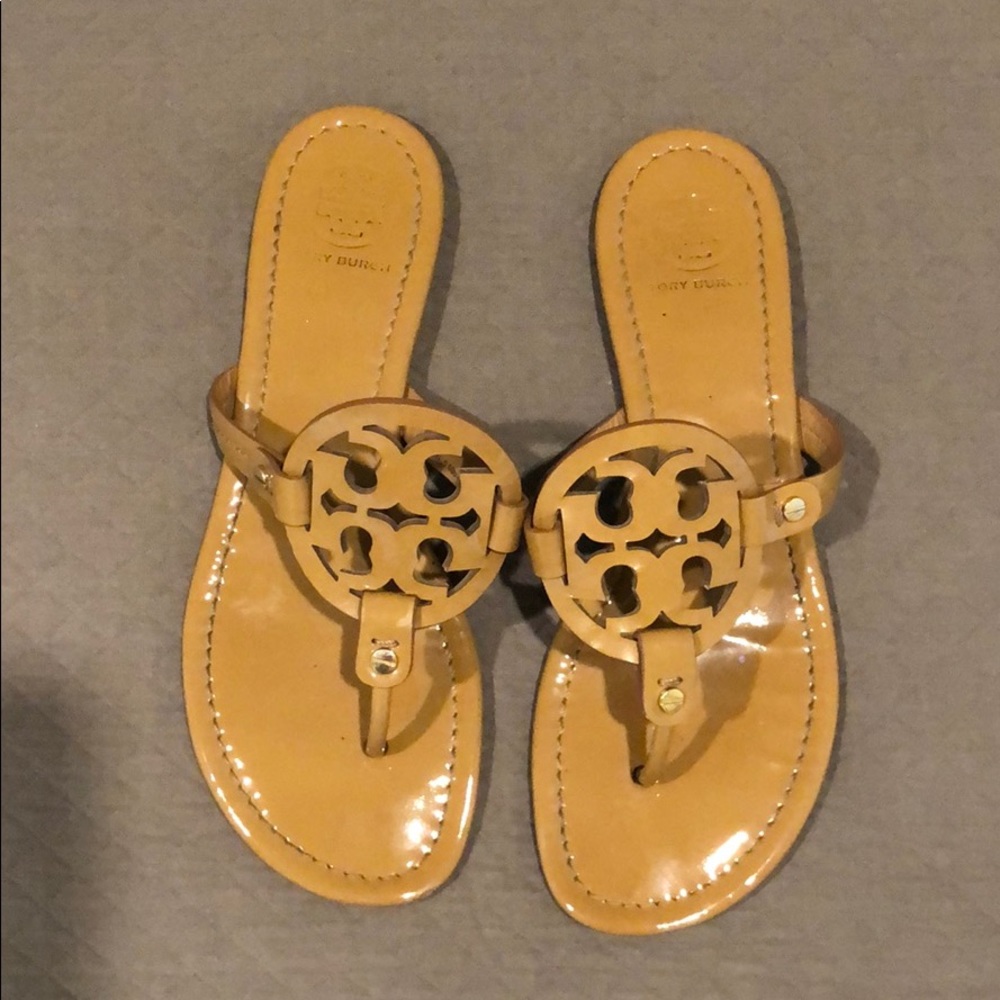 Tory Burch Miller Sandal, Patent Leather